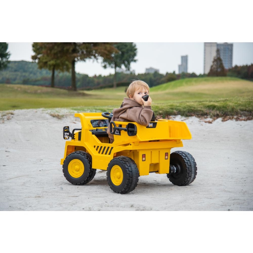 Elektriskais auto Iekrāvējs CAT 60W/4500 mAh dzeltena/melna