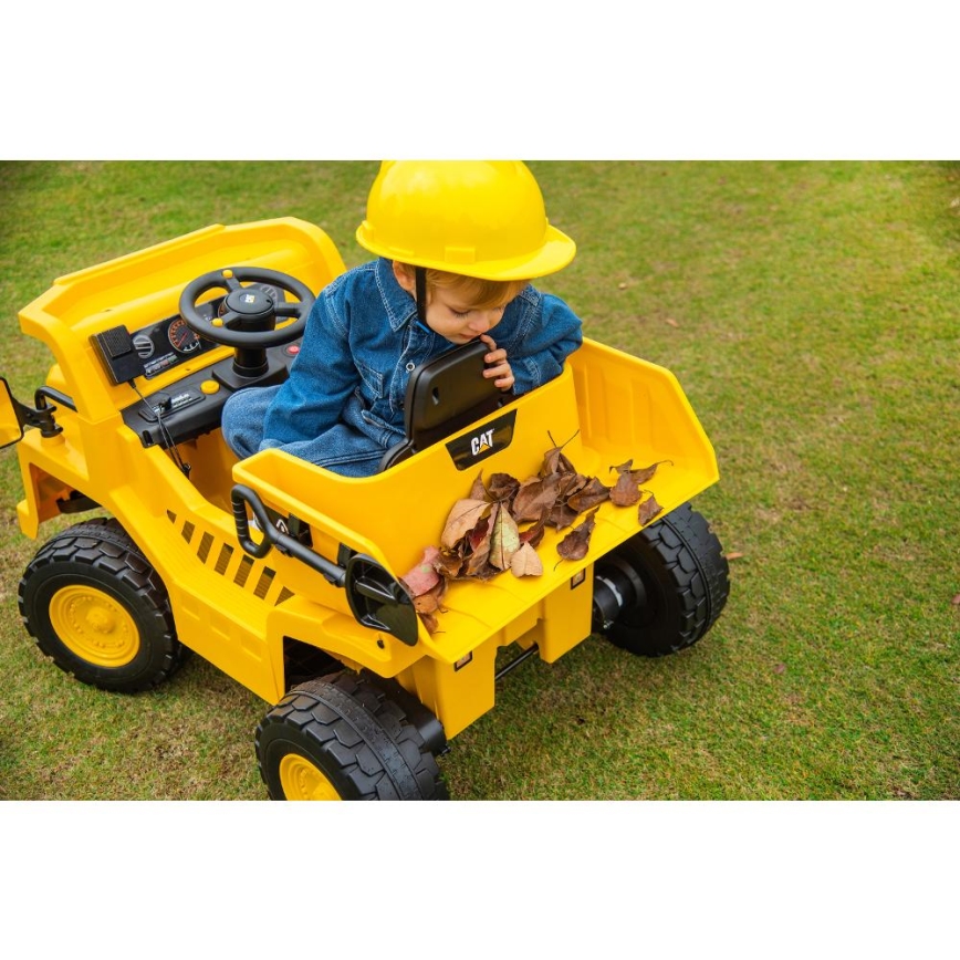 Elektriskais auto Iekrāvējs CAT 60W/4500 mAh dzeltena/melna