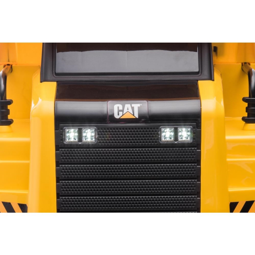 Elektriskais auto Iekrāvējs CAT 60W/4500 mAh dzeltena/melna