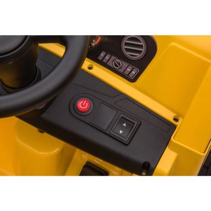 Elektriskais auto Iekrāvējs CAT 60W/4500 mAh dzeltena/melna