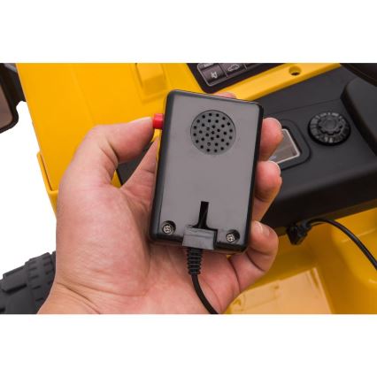 Elektriskais auto Iekrāvējs CAT 60W/4500 mAh dzeltena/melna