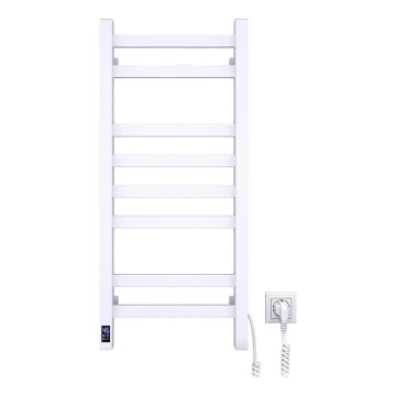 Elektriskais dvieļu žāvētājs ar termostatu AVANGARD 105W 80x36 cm, balts, labais