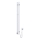 Elektriskais dvieļu žāvētājs ar termostatu SILOUETTE 187W/230V 120,6 cm IP44 balta pa labi leņķa