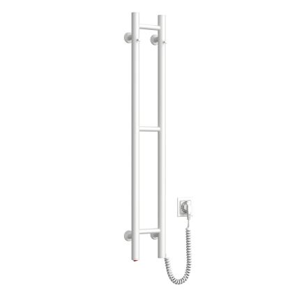 Elektriskais dvieļu žāvētājs SILOUETTE 187W/230V 101,1 cm IP44 balta pa labi apaļa