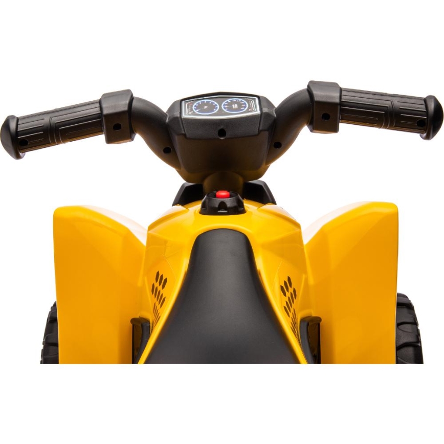 Elektriskais kvadricikls CAT 30W/4000 mAh dzeltens/melns