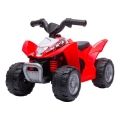 Elektriskais kvadricikls Honda 30W/2500 mAh sarkanā krāsā