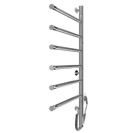 Elektriskais grozāmais dvieļu žāvētājs VEER 80W/230V 82,5x44,5 cm nerūsējošais tērauds/spīdīgs hroms