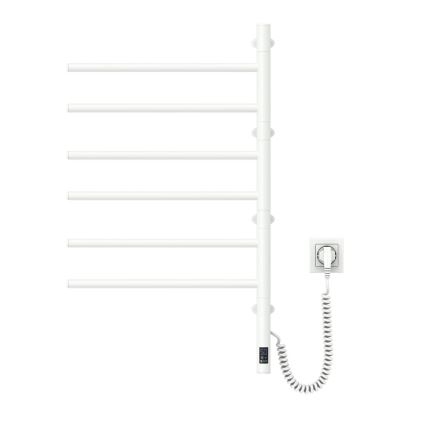 Elektrisks grozāms dvieļu žāvētājs ar termostatu ARABESQUE 105W 80x49 cm balts