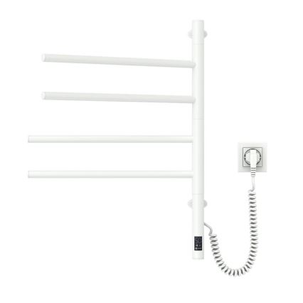 Elektrisks grozāms dvieļu žāvētājs ar termostatu ARABESQUE 150W/230V 64,6 cm IP44 balta