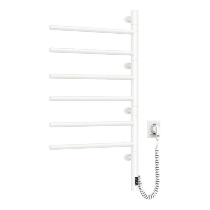 Elektrisks grozāms dvieļu žāvētājs ar termostatu ARABESQUE 196W/230V 81,8 cm IP44 balta