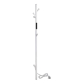 Elektrisks stieņveida dvieļu žāvētājs 118 cm 30W balts