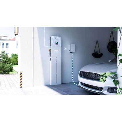 Elektromobiļu uzlādes stacija SolaX Power 22kW/400V/32A IP65 Wi-Fi