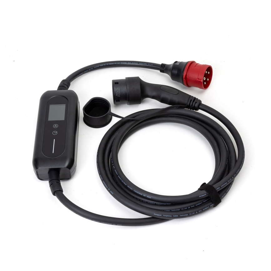 Elektromobiļu uzlādes stacija tips 2 5 m 11kW 16A IP54 Tuya