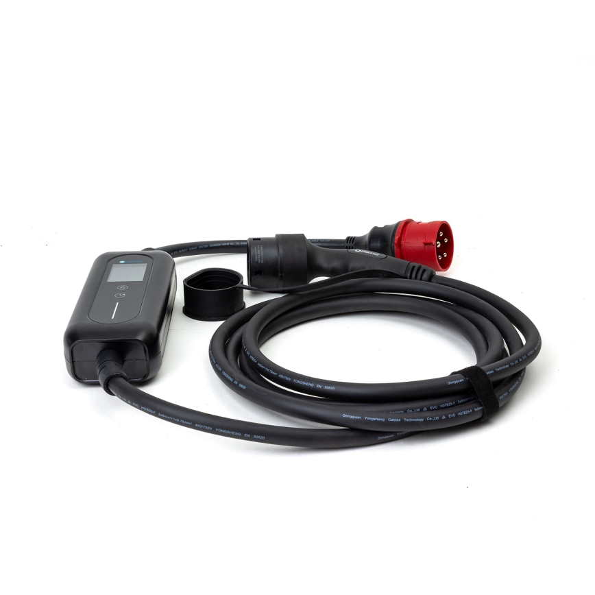 Elektromobiļu uzlādes stacija tips 2 5 m 11kW 16A IP54 Tuya