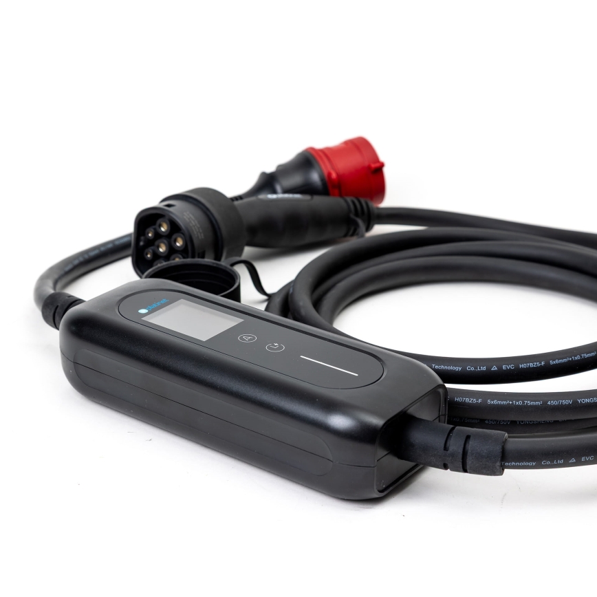Elektromobiļu uzlādes stacija tips 2 5 m 11kW 16A IP54 Tuya