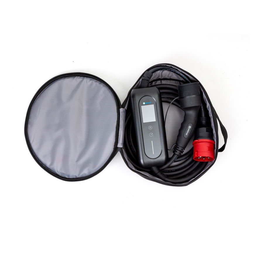 Elektromobiļu uzlādes stacija tips 2 5 m 11kW 16A IP54 Tuya