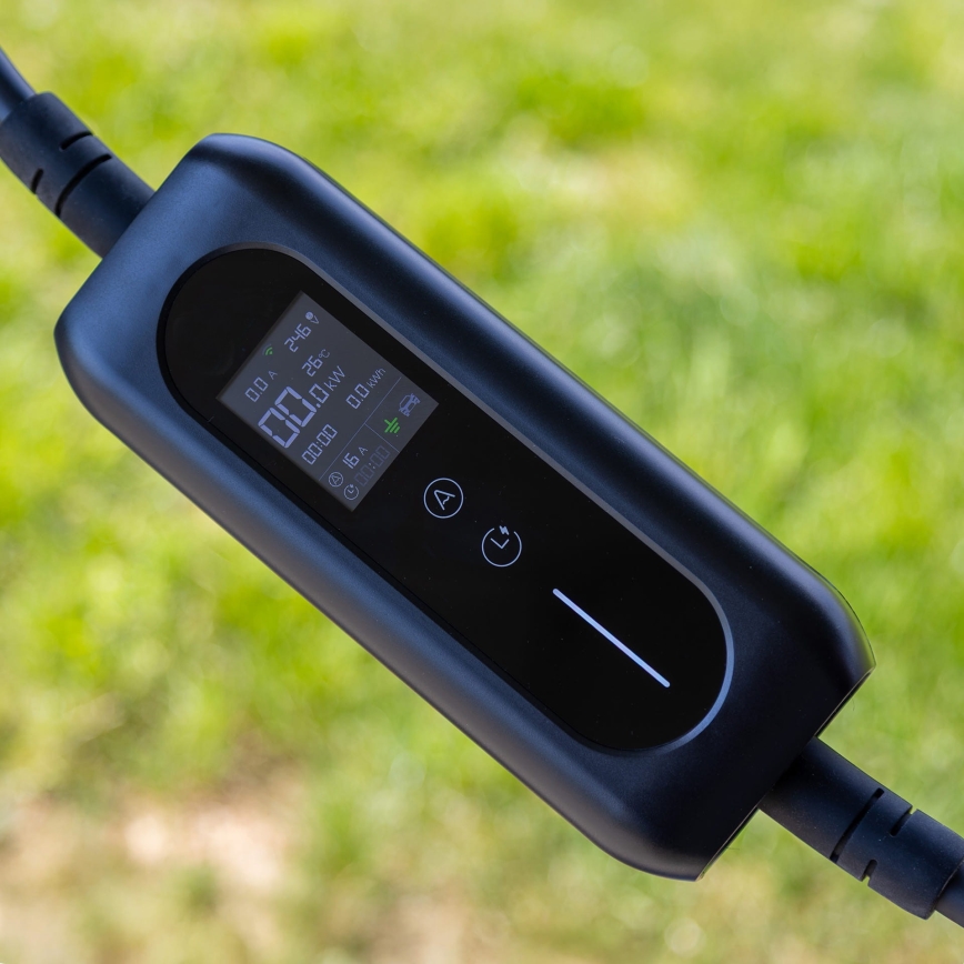 Elektromobiļu uzlādes stacija tips 2 5 m 11kW 16A IP54 Tuya