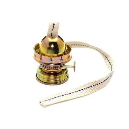 Eļļas lampa Eliška 20 cm, meža zaļa