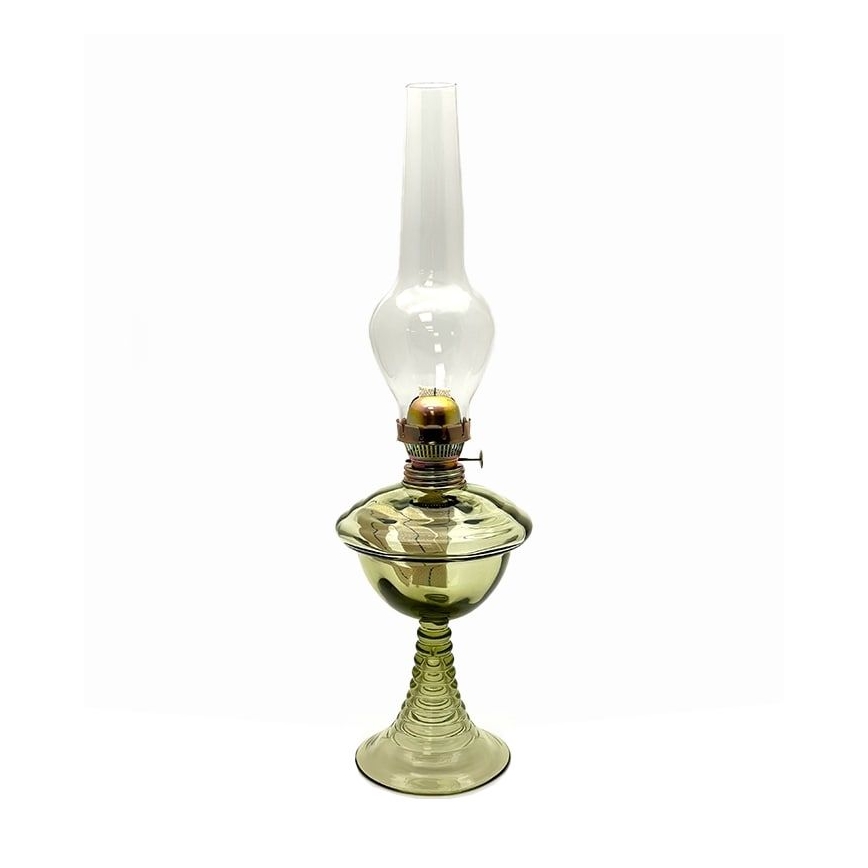 Eļļas lampa JASMÍNA 50 cm, tumš zaļa