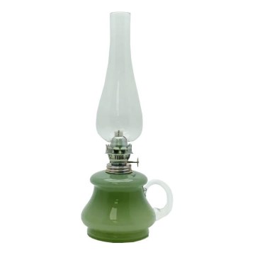 Eļļas lampa TEREZA 34 cm meža zaļa