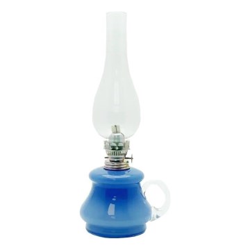 Eļļas lampa TEREZA 34 cm tumši zila