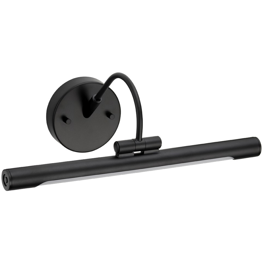 Elstead ALTON-PL-S-BLK - LED Gleznas gaismeklis ALTON LED/6W/230V melns