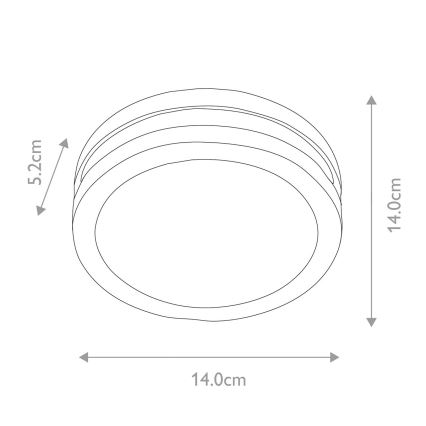Elstead - LED Āra sienas lampa ANO 1xGX53/9W/230V IP54