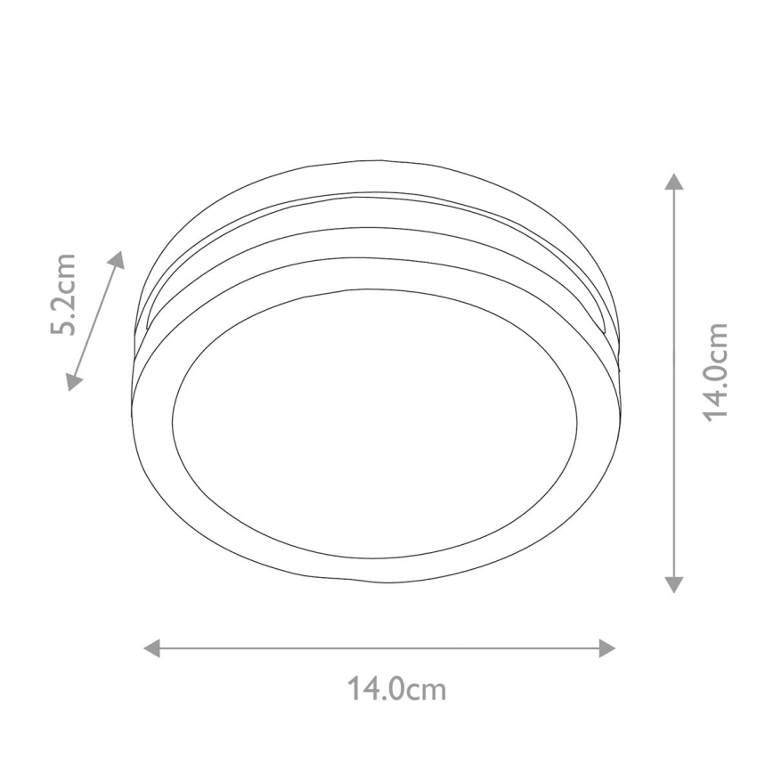 Elstead - LED Āra sienas lampa ANO 1xGX53/9W/230V IP54