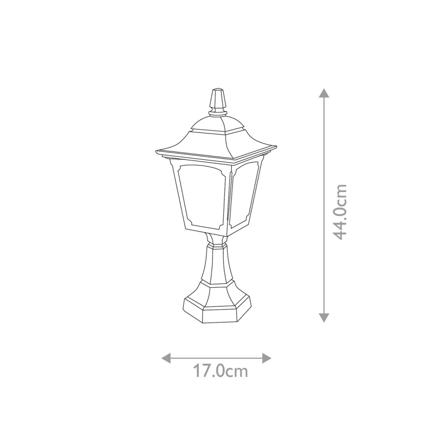 Elstead - Āra lampa CHAPEL 1xE27/100W/230V IP44