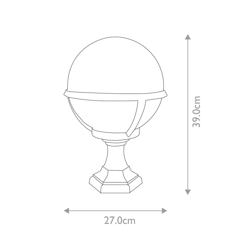 Elstead - Āra lampa GLENBEIGH 1xE27/100W/230V IP44