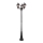 Elstead - Āra lampa NORFOLK 3xE27/100W/230V IP43 melna