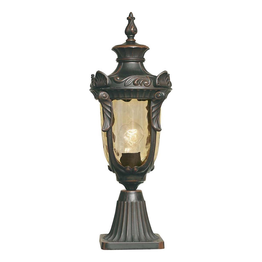 Elstead - Āra lampa PHILADELPHIA 1xE27/60W/230V IP44 bronzas krāsā