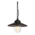 Elstead - Āra lustra ar ķēdi KLAMPENBORG 1xE27/60W/230V IP44