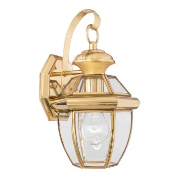 Elstead - Āra sienas gaismeklis NEWBURY 1xE27/60W/230V IP44