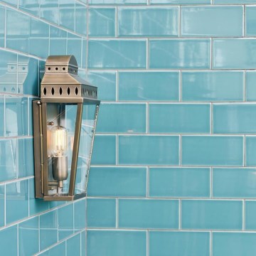 Elstead - Āra sienas lampa MANSION HOUSE 1xE27/60W/230V IP44
