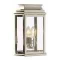 Elstead - Āra sienas lampa ST MARTINS 1xE27/100W/230V IP44 spīdīgi hromēts