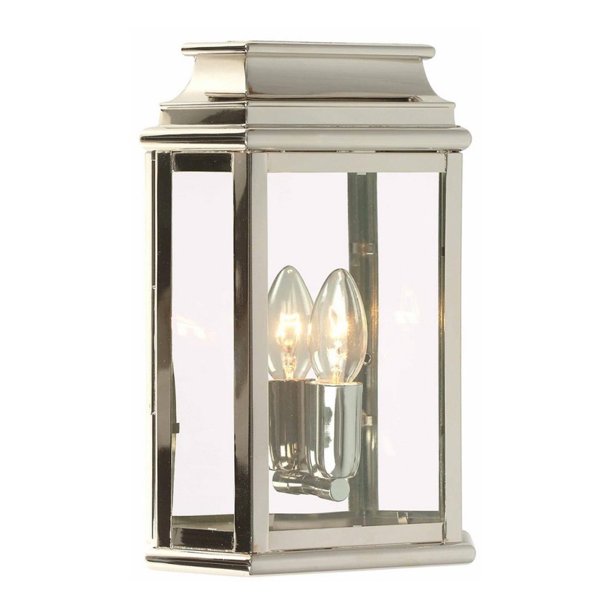 Elstead - Āra sienas lampa ST MARTINS 1xE27/100W/230V IP44 spīdīgi hromēts