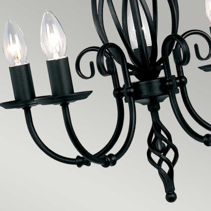 Elstead - Lustra ar ķēdi ARTISAN 5xE14/60W/230V