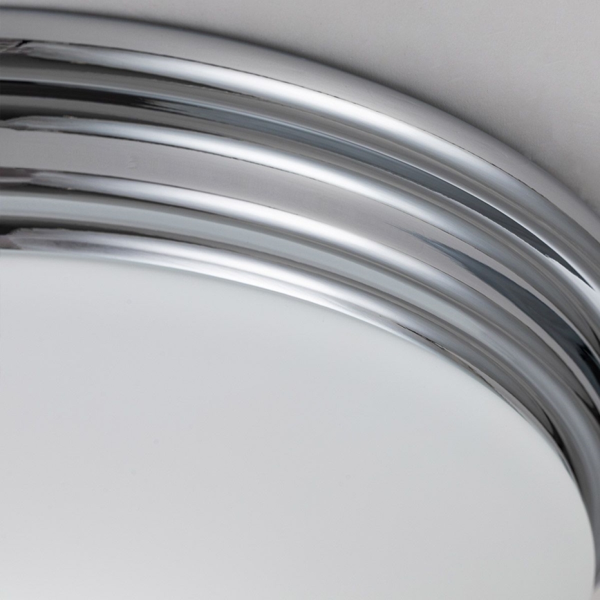 Elstead - LED Vannas istabas griestu lampa BROMPTON 1xGX53/5,7W/230V IP44 matēts hroms