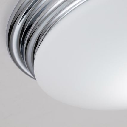 Elstead - LED Vannas istabas griestu lampa BROMPTON 1xGX53/5,7W/230V IP44 matēts hroms