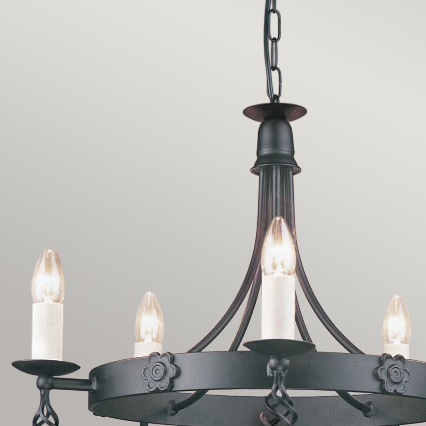 Elstead - Lustra ar ķēdi BELFRY 5xE14/60W/230V