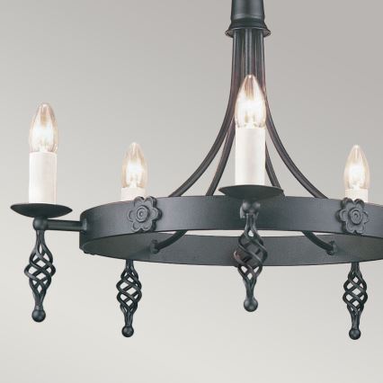 Elstead - Lustra ar ķēdi BELFRY 5xE14/60W/230V