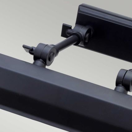 Elstead - Gleznu gaismeklis CHAWTON 4xE14/40W/230V melns