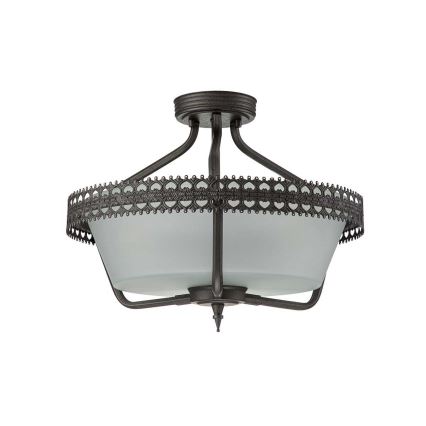 Elstead - Virsapmetuma lustra CROWN 3xE27/60W/230V