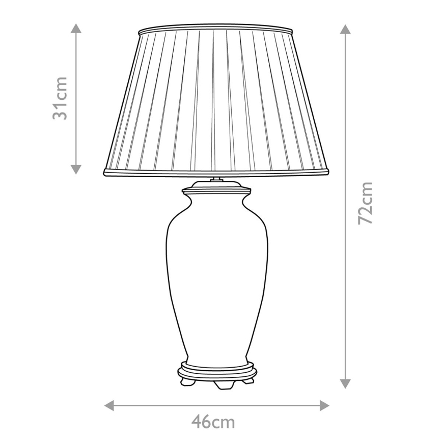 Elstead - Galda lampa PING 1xE27/60W/230V