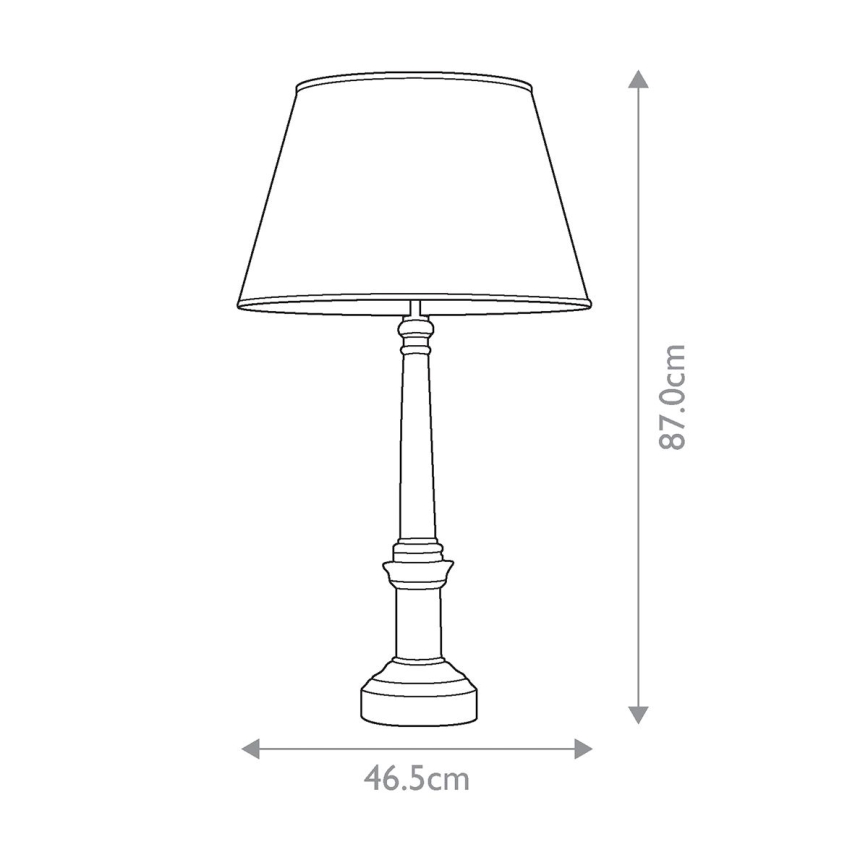 Elstead - Galda lampa STRASBOURG 1xE27/60W/230V