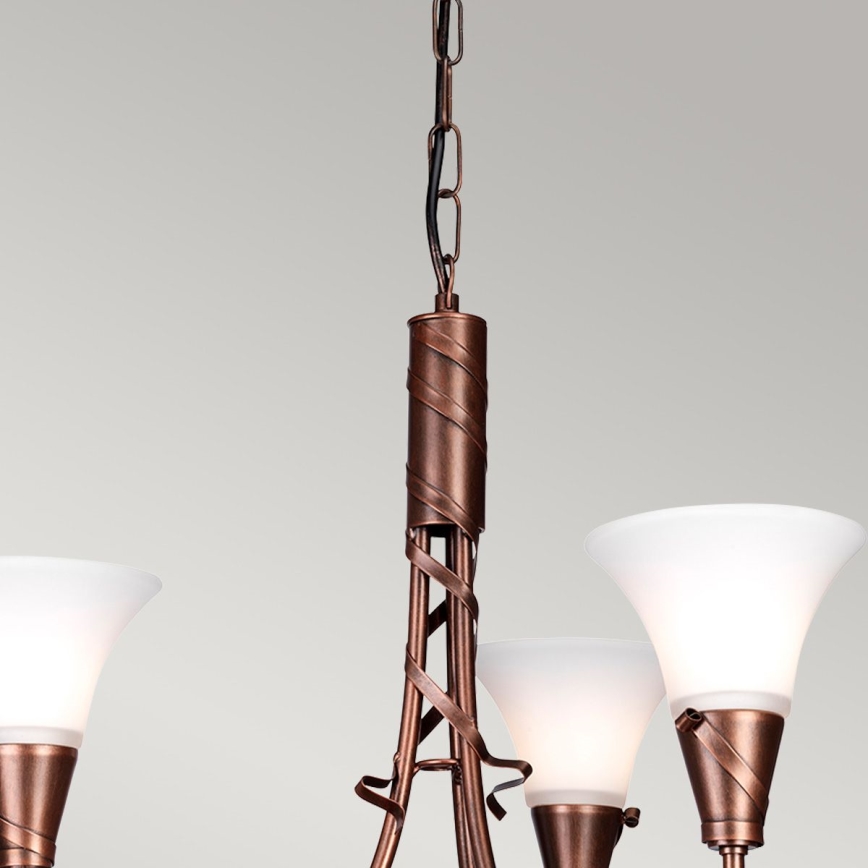 Elstead - Lustra ar ķēdi EMILY 3xE14/40W/230V