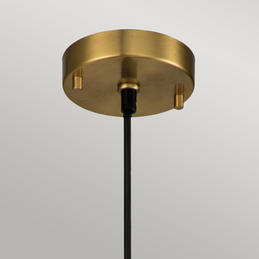 Elstead - Lustra ar auklu ETOILE 1xE27/60W/230V d. 13,3 cm zelta