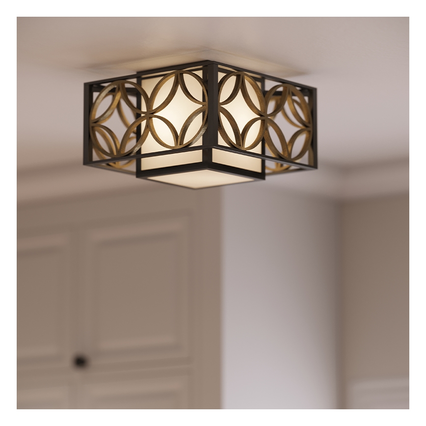 Elstead FE-REMY-F - Griestu gaismeklis REMY 2xE27/60W/230V
