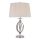 Elstead - Galda lampa AEGEAN 1xE27/60W/230V spīdīgi hromēts